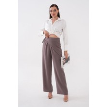 Mega Life Yandan Eşarp Model Modal Dokuma Pantolon