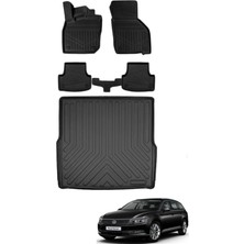 Ko Kaliteoto Volkswagen Passat B8 Variant 2015 Model 4d Bagaj Havuzu+Paspas Seti Prox Serisi