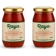 Raya Organik Menemen Harcı 345 gr 2'li – Katkısız ve Doğal Lezzet