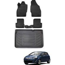 Ko Kaliteoto Opel Corsa D 2014 Model 4d Bagaj Havuzu+Paspas Seti Prox Serisi