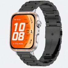 Sneezy Huawei Watch Fit 5 Pro Uyumlu Ayarlanabilir Paslanmaz Çelik Kordon