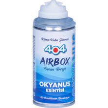 İbtaş 404 Airbox Okyanus Esintisi Araç Klima Kokusu Bombası 150 ml - Klima Koku Giderici Sprey