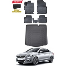 Ko Kaliteoto Peugeot 301 2013 Model Bagaj Havuzu+Paspas Seti+Hediyeli