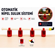 Nipel Suluk Sistemi 80CM 4 Kapalı Çanaklı