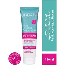 URBAN Care Durulanmayan Bakım Kremi 150 ml Saf Hindistancevizi ve Aloe Vera Özlü Vegan Formül