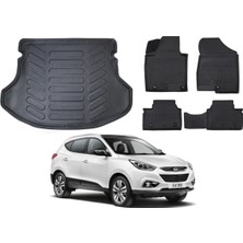 Ko Kaliteoto Hyundai İX35 2013 Model 4d Bagaj Havuzu+Paspas Seti Eva Serisi