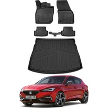 Ko Kaliteoto Seat Leon E-Hybrid 2024 Model Bagaj Havuzu+Paspas Seti