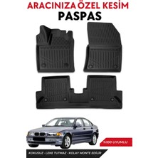 Ko Kaliteoto Bmw 3 Serisi E46 1998-1999-2000-2001-2002-2003-2004 Model Araca Özel Havuzlu Paspas Takım