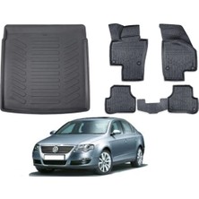 Ko Kaliteoto Volkswagen Passat B6 2008 Model 4d Bagaj Havuzu+Paspas Seti Eva Serisi