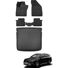 Ko Kaliteoto Fiat Egea Cross Wagon 2026 Model 4d Üst Bagaj Havuzu+Paspas Seti Prox Serisi