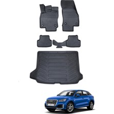 Ko Kaliteoto Audi Q2 2024 Model 4d Bagaj Havuzu+Paspas Seti Prox Serisi