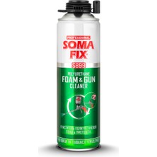 Somafix 500 ml Poliüretan Köpük Temizleyici Tüm Yüzeylerde Etkili Temizlik İçin Karton Kutu