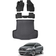 Ko Kaliteoto Fiat Linea 2007 Model 4d Bagaj Havuzu+Paspas Seti Prox Serisi