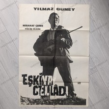 Emektar Eskiler Koleksiyon Orijinal 1967 Yılmaz Güney Eşkiya Celladı Afişi