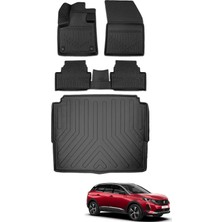 Ko Kaliteoto Peugeot 3008 2021 Model 4d Alt Bagaj Havuzu+Paspas Seti Prox Serisi