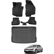 Ko Kaliteoto Volkswagen Scirocco 2014 Model 4d Bagaj Havuzu+Paspas Seti Prox Serisi