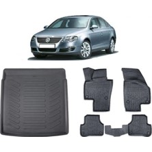 Ko Kaliteoto Volkswagen Passat B6 2008 Model 4d Bagaj Havuzu+Paspas Seti Rice Serisi