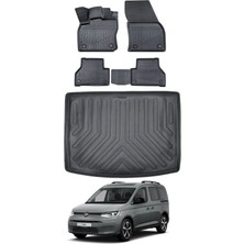 Ko Kaliteoto Volkswagen Caddy 2023 Model Bagaj Havuzu+Paspas Seti