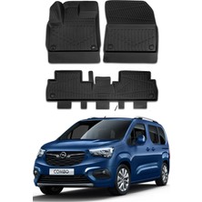 Ko Kaliteoto Opel Combo 2020 Model Uyumlu Model Araca Özel Siyah Paspas Takım