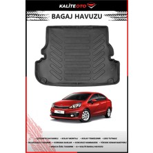 Ko Kaliteoto Kia Rio Sedan 2011-2017 4d Bagaj Havuzu Araca Özel Birebir Uyumlu Kokusuz