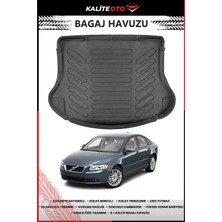 Ko Kaliteoto Volvo S40 2004-2012 4d Bagaj Havuzu Araca Özel Birebir Uyumlu Kokusuz Esnek