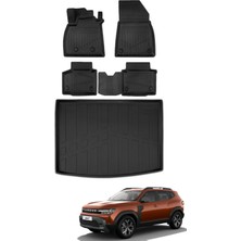 Ko Kaliteoto Renault Duster Full Hybrid 2026 Model 4d Üst Bagaj Havuzu+Paspas Seti Prox Serisi