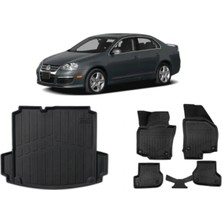 Ko Kaliteoto Volkswagen Jetta 2008 Model 4d Bagaj Havuzu+Paspas Seti Rice Serisi