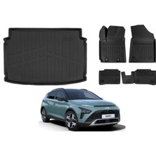 Ko Kaliteoto Hyundai Bayon 2026 Model 4d Bagaj Havuzu+Paspas Seti Eva Serisi