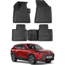 Ko Kaliteoto Mg Hs Phev 2024 Uyumlu Model Araca Özel Siyah Paspas Takım