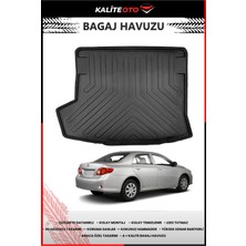 Ko Kaliteoto Toyota Corolla 2006-2012 4d Bagaj Havuzu Araca Özel Birebir Uyumlu Kokusuz