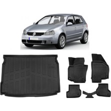 Ko Kaliteoto Volkswagen Golf 5 2006 Model 4d Bagaj Havuzu+Paspas Seti Rice Serisi