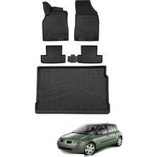 Ko Kaliteoto Renault Megane 2 Hatchback 2007 Model 4d Bagaj Havuzu+Paspas Seti Prox Serisi
