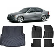 Ko Kaliteoto Bmw 3 Serisi E46 2000 Model 4d Bagaj Havuzu+Paspas Seti Rice Serisi