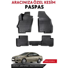 Ko Kaliteoto Fiat Linea 2014 Model Araca Özel Havuzlu Paspas Takım