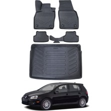 Ko Kaliteoto Volkswagen Golf 5 2009 Model Bagaj Havuzu+Paspas Seti