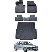 Ko Kaliteoto Bmw 3 Serisi E46 2004 Model Bagaj Havuzu+Paspas Seti