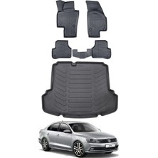 Ko Kaliteoto Volkswagen Jetta 2016 Cepli Model Bagaj Havuzu+Paspas Seti