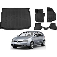 Ko Kaliteoto Volkswagen Golf 5 2006 Model 4d Bagaj Havuzu+Paspas Seti Eva Serisi