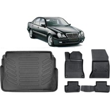 Ko Kaliteoto Mercedes E Serisi W210 2000 Model 4d Bagaj Havuzu Paspas Seti Eva Serisi