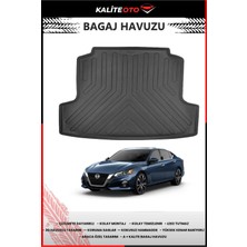 Ko Kaliteoto Nissan Altima 2018 Sonrası 4d Bagaj Havuzu Araca Özel Birebir Uyumlu Kokusuz