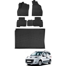 Ko Kaliteoto Peugeot Bipper 2009 Model 4d Bagaj Havuzu+Paspas Seti Prox Serisi