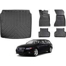 Ko Kaliteoto Audi A4 B8 Station Vagon 2010 Model 4d Bagaj Havuzu+Paspas Seti Eva Serisi