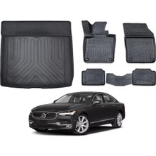 Ko Kaliteoto Volvo S90 2016 Model 4d Bagaj Havuzu+Paspas Seti Eva Serisi