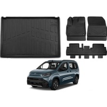 Ko Kaliteoto Toyota Proace City 2026 Model Koltuk Bagaj Arası Demir Var 4d Bagaj Havuzu Araca Özel Birebir