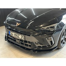 Tuning Vadisi Cupra Leon Ön Lip Tampon Altı Ek (Parlak Siyah Boyalı) 2020 ve Üzeri