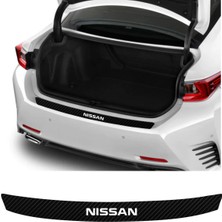 Nissan Nx Coupe Için Uyumlu Aksesuar Oto Arka Tampon Bagaj Koruyucu Sticker 92*7 cm
