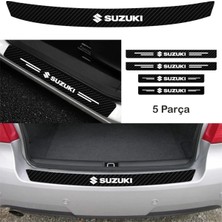 Suzuki Wagon-R Bağaj ve Kapı Eşiği Karbon Sticker (Set)