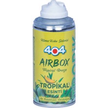 İbtaş 404 Airbox Tropikal Esintisi Araç Klima Kokusu Bombası 150 ml - Klima Koku Giderici Sprey
