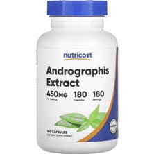 Nutricost Andrographis Extract 450MG 180 Vegetarian Capsules
