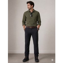 Crosstime  Erkek Siyah Outdoor Pantolon